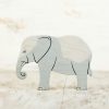 Toy Animals And Creatures Wooden Caterpillar | Wooden Elephant Toy