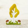 Tree Toys Wooden Caterpillar | Wooden Birch Tree