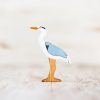 Toy Animals And Creatures Wooden Caterpillar | Wooden Heron Figurine