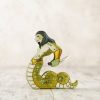 Toy Animals And Creatures Wooden Caterpillar | Wooden Naga Figurine