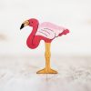 Toy Animals And Creatures Wooden Caterpillar | Wooden Flamingo Toy