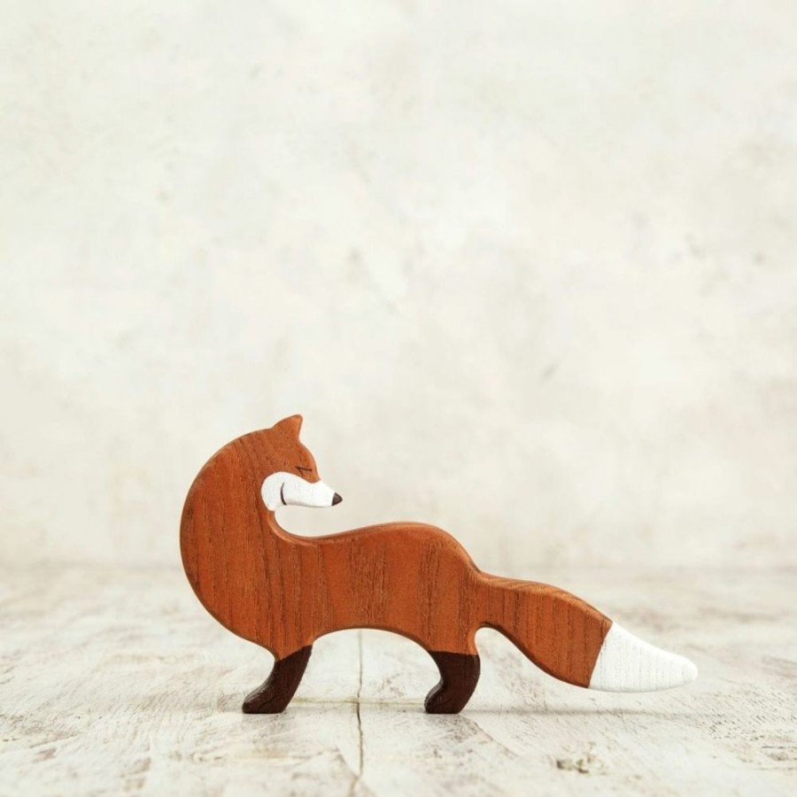 Toy Animals And Creatures Wooden Caterpillar | Wooden Fox Toy