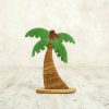 Tree Toys Wooden Caterpillar | Wooden Palm Tree