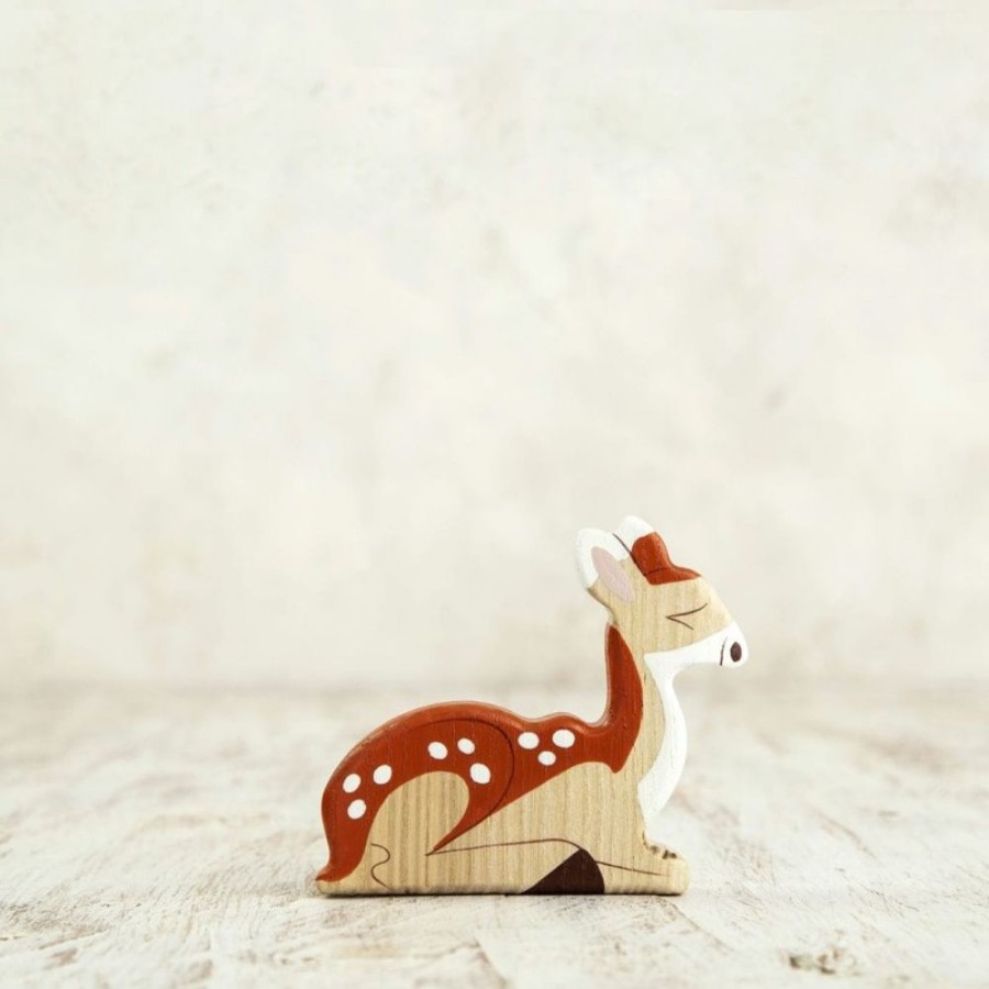 Toy Animals And Creatures Wooden Caterpillar | Wooden Toy Deer Figurine