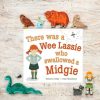 Toy Animals And Creatures Wooden Caterpillar | Story Sack For "There Was A Wee Lassie Who Swallowed A Midgie" (8 Wooden Figurines)