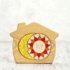 Learning Toys Wooden Caterpillar | Stacker A House Of Sun And Moon