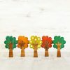 Play Sets Wooden Caterpillar | Wooden Season Tree Set (5 Pcs)